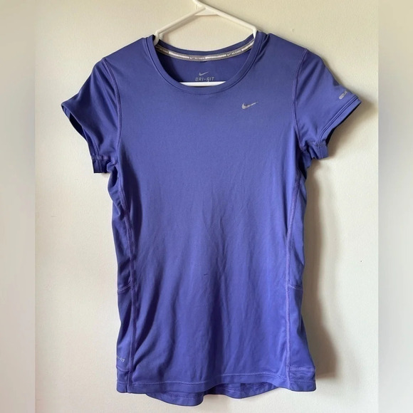 Nike Purple Dri  Fit T Shirt - Picture 1 of 3